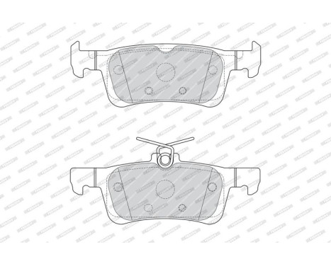 Brake Pad Set, disc brake PREMIER ECO FRICTION FDB4695 Ferodo, Image 3