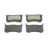 Brake Pad Set, disc brake PREMIER ECO FRICTION FDB4696 Ferodo, Thumbnail 3