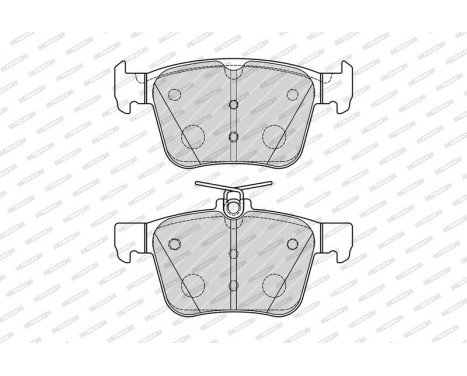 Brake Pad Set, disc brake PREMIER ECO FRICTION FDB4697 Ferodo, Image 3