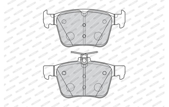 Brake Pad Set, disc brake PREMIER ECO FRICTION FDB4697 Ferodo, Image 3