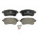 Brake Pad Set, disc brake PREMIER ECO FRICTION FDB4699 Ferodo