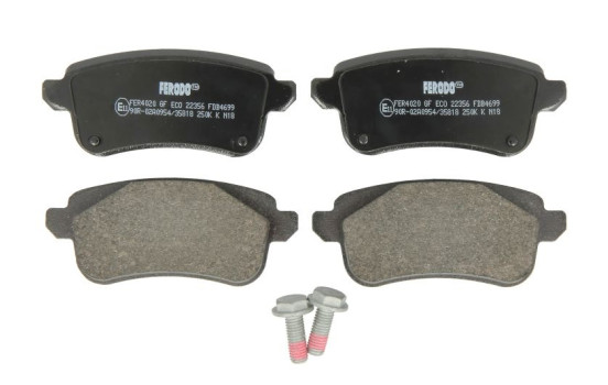 Brake Pad Set, disc brake PREMIER ECO FRICTION FDB4699 Ferodo