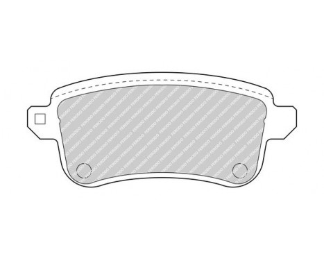 Brake Pad Set, disc brake PREMIER ECO FRICTION FDB4699 Ferodo, Image 3