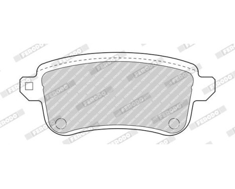 Brake Pad Set, disc brake PREMIER ECO FRICTION FDB4699 Ferodo, Image 3