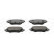 Brake Pad Set, disc brake PREMIER ECO FRICTION FDB4700 Ferodo, Thumbnail 2