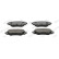 Brake Pad Set, disc brake PREMIER ECO FRICTION FDB4700 Ferodo, Thumbnail 3