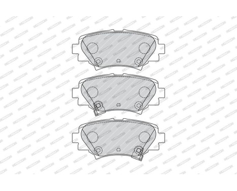 Brake Pad Set, disc brake PREMIER ECO FRICTION FDB4700 Ferodo, Image 3