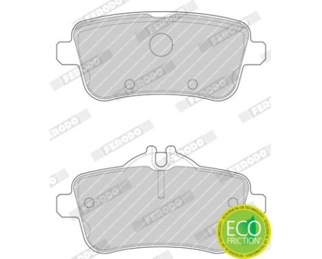 Brake Pad Set, disc brake PREMIER ECO FRICTION FDB4701 Ferodo, Image 3