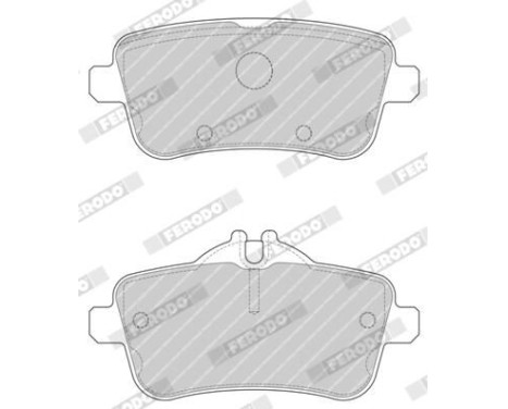 Brake Pad Set, disc brake PREMIER ECO FRICTION FDB4701 Ferodo, Image 3