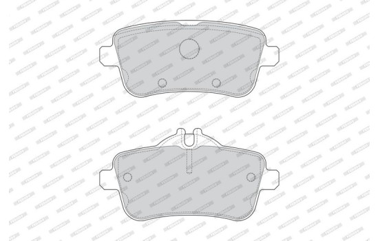 Brake Pad Set, disc brake PREMIER ECO FRICTION FDB4701 Ferodo, Image 2