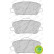 Brake Pad Set, disc brake PREMIER ECO FRICTION FDB4703 Ferodo, Thumbnail 2