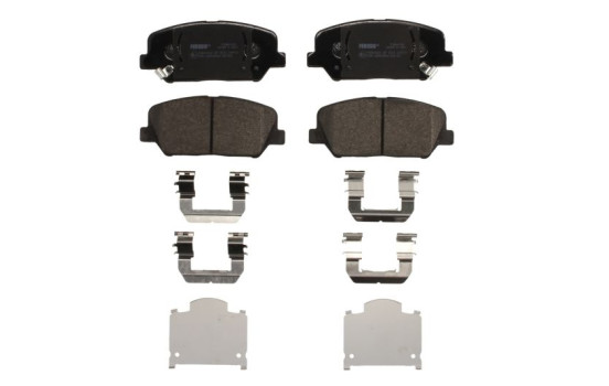 Brake Pad Set, disc brake PREMIER ECO FRICTION FDB4703 Ferodo