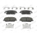Brake Pad Set, disc brake PREMIER ECO FRICTION FDB4703 Ferodo, Thumbnail 2