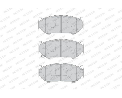 Brake Pad Set, disc brake PREMIER ECO FRICTION FDB4705 Ferodo, Image 2