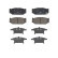 Brake Pad Set, disc brake PREMIER ECO FRICTION FDB4705 Ferodo