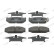 Brake Pad Set, disc brake PREMIER ECO FRICTION FDB4705 Ferodo, Thumbnail 2