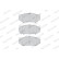 Brake Pad Set, disc brake PREMIER ECO FRICTION FDB4705 Ferodo, Thumbnail 3