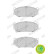 Brake Pad Set, disc brake PREMIER ECO FRICTION FDB4705 Ferodo, Thumbnail 4