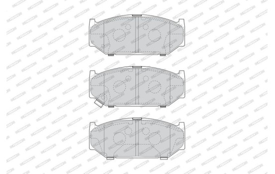 Brake Pad Set, disc brake PREMIER ECO FRICTION FDB4705 Ferodo, Image 3