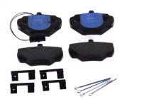 Brake Pad Set, disc brake PREMIER ECO FRICTION FDB471 Ferodo