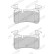 Brake Pad Set, disc brake PREMIER ECO FRICTION FDB4714 Ferodo, Thumbnail 3