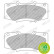 Brake Pad Set, disc brake PREMIER ECO FRICTION FDB4715 Ferodo, Thumbnail 2