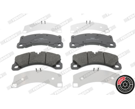 Brake Pad Set, disc brake PREMIER ECO FRICTION FDB4717 Ferodo, Image 5