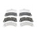 Brake Pad Set, disc brake PREMIER ECO FRICTION FDB4717 Ferodo, Thumbnail 4