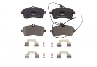 Brake Pad Set, disc brake PREMIER ECO FRICTION FDB4734 Ferodo