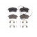 Brake Pad Set, disc brake PREMIER ECO FRICTION FDB4734 Ferodo