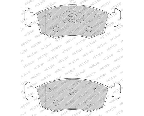 Brake Pad Set, disc brake PREMIER ECO FRICTION FDB4735 Ferodo, Image 3