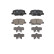 Brake Pad Set, disc brake PREMIER ECO FRICTION FDB4739 Ferodo