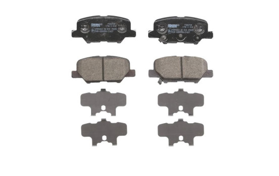 Brake Pad Set, disc brake PREMIER ECO FRICTION FDB4739 Ferodo