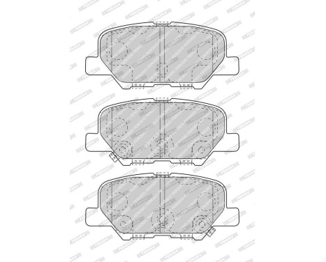 Brake Pad Set, disc brake PREMIER ECO FRICTION FDB4739 Ferodo, Image 3
