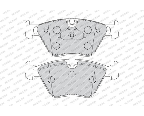 Brake Pad Set, disc brake PREMIER ECO FRICTION FDB4752 Ferodo, Image 3