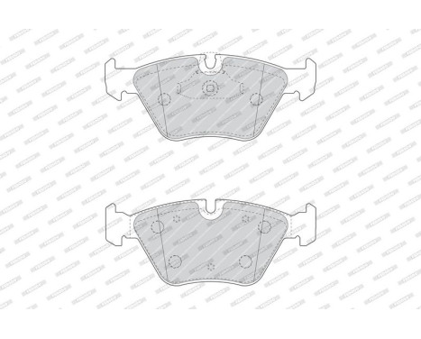 Brake Pad Set, disc brake PREMIER ECO FRICTION FDB4753 Ferodo, Image 3