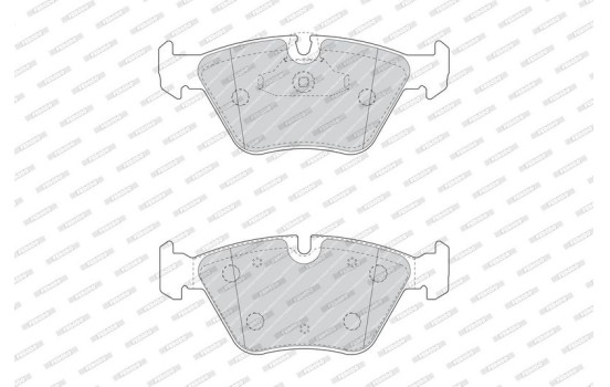 Brake Pad Set, disc brake PREMIER ECO FRICTION FDB4753 Ferodo, Image 3