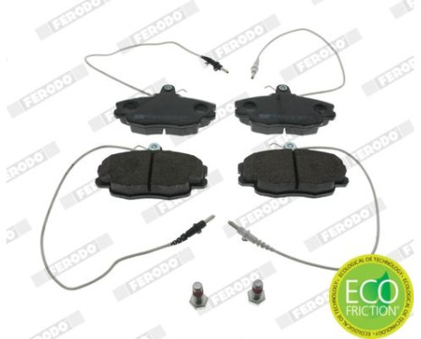 Brake Pad Set, disc brake PREMIER ECO FRICTION FDB4754 Ferodo, Image 3