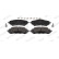 Brake Pad Set, disc brake PREMIER ECO FRICTION FDB4764 Ferodo, Thumbnail 2