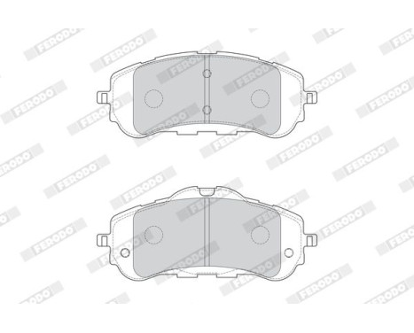 Brake Pad Set, disc brake PREMIER ECO FRICTION FDB4764 Ferodo, Image 3