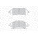 Brake Pad Set, disc brake PREMIER ECO FRICTION FDB4764 Ferodo, Thumbnail 3