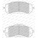 Brake Pad Set, disc brake PREMIER ECO FRICTION FDB4764 Ferodo, Thumbnail 4