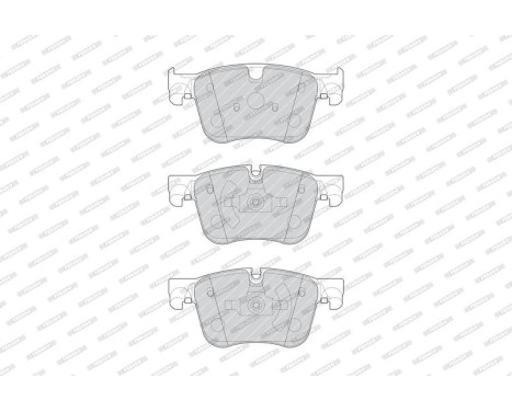Brake Pad Set, disc brake PREMIER ECO FRICTION FDB4765 Ferodo, Image 3