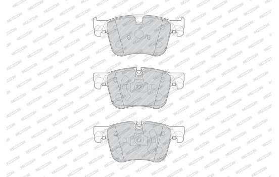 Brake Pad Set, disc brake PREMIER ECO FRICTION FDB4765 Ferodo, Image 3