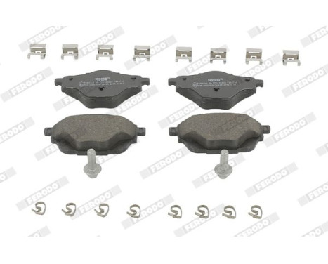 Brake Pad Set, disc brake PREMIER ECO FRICTION FDB4766 Ferodo, Image 2