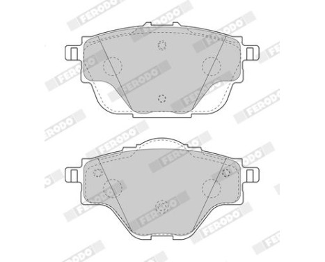 Brake Pad Set, disc brake PREMIER ECO FRICTION FDB4766 Ferodo, Image 3