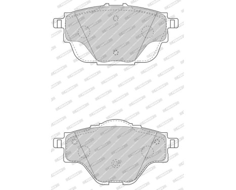 Brake Pad Set, disc brake PREMIER ECO FRICTION FDB4766 Ferodo, Image 4
