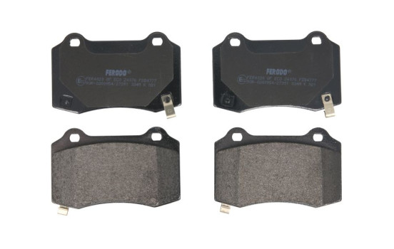 Brake Pad Set, disc brake PREMIER ECO FRICTION FDB4777 Ferodo
