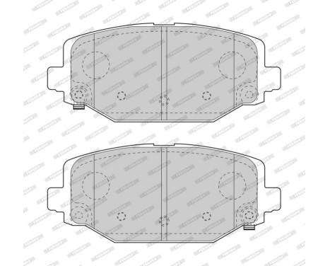 Brake Pad Set, disc brake PREMIER ECO FRICTION FDB4778 Ferodo, Image 2