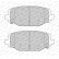 Brake Pad Set, disc brake PREMIER ECO FRICTION FDB4778 Ferodo, Thumbnail 2